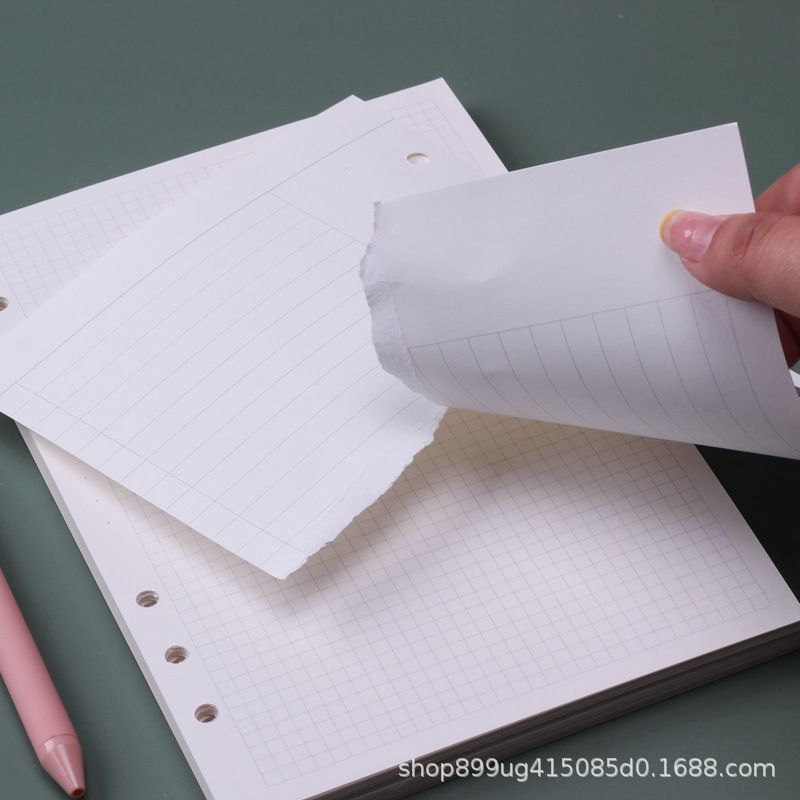 A5 Loose Leaf Notebook Refill  - A5 Spiral Dotted Grid Notebook ulasan dan harga