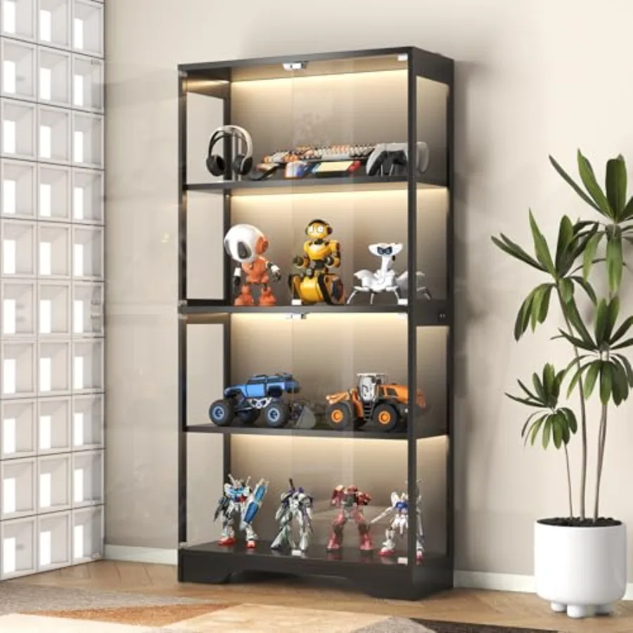 Display Cabinet with Glass Doo - Books ulasan dan harga
