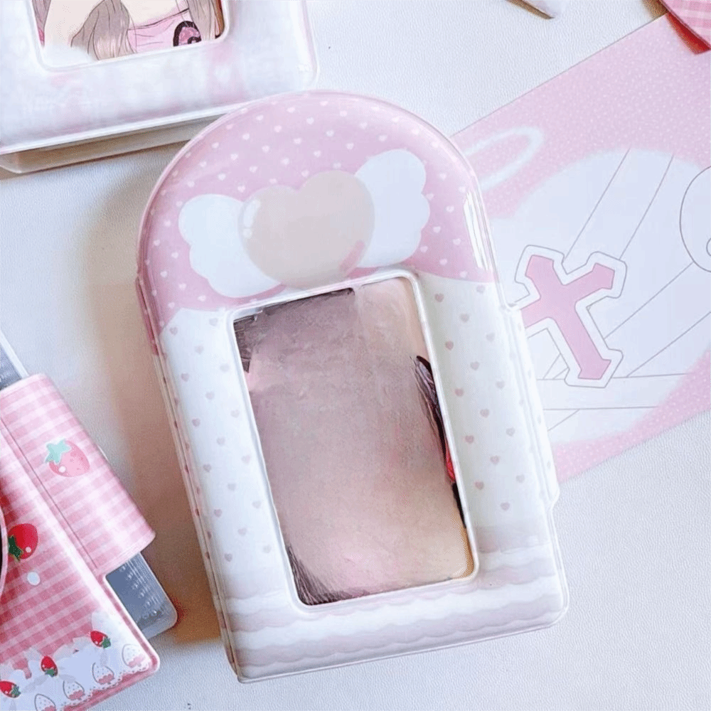 Cute 3 Inch Photocard Binder A - Kpop Photo Card Binder 3 Inch ulasan dan harga