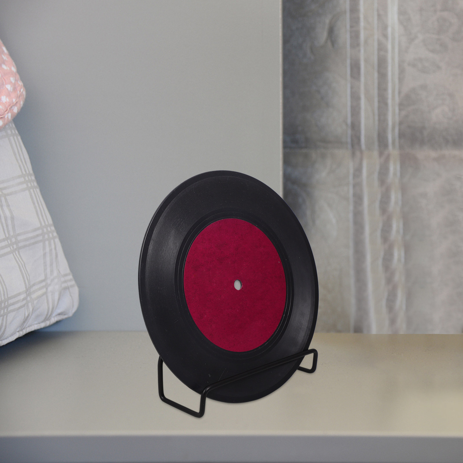 Wall Mounted Iron Vinyl Record - Magazines ulasan dan harga
