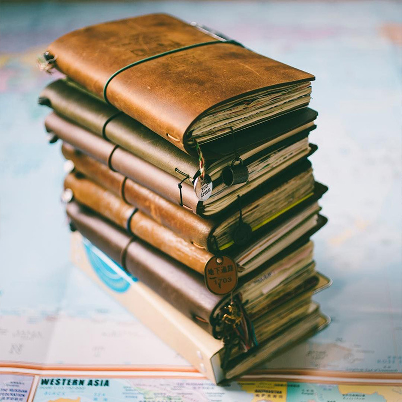 Defective Retro Leather Cover  - Vintage Leather Journal Notebook ulasan dan harga