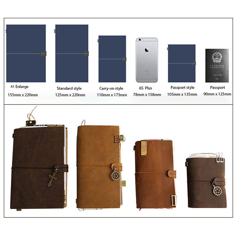 Defective Retro Leather Cover  - Vintage Leather Journal Notebook ulasan dan harga