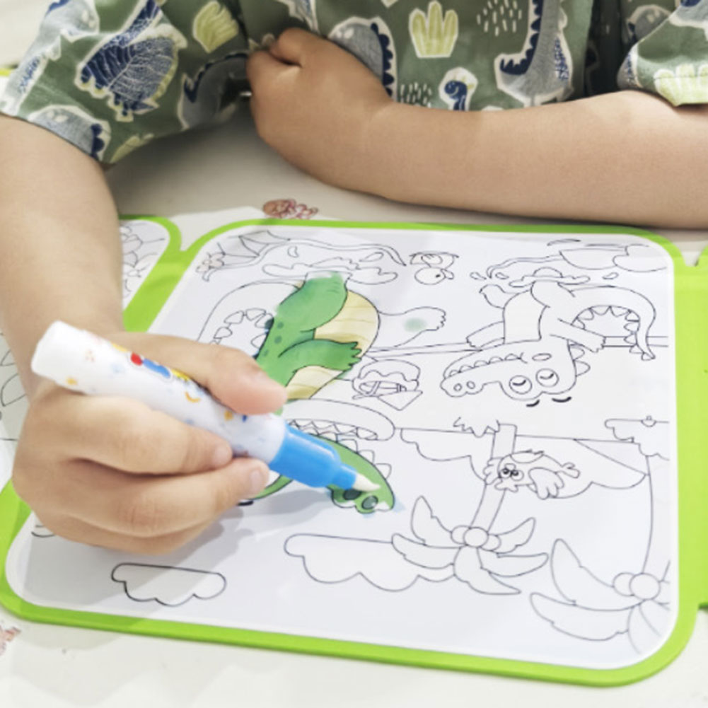 Kids Magics Clear Water Colori - Reusable Water Magic Coloring Book ulasan dan harga