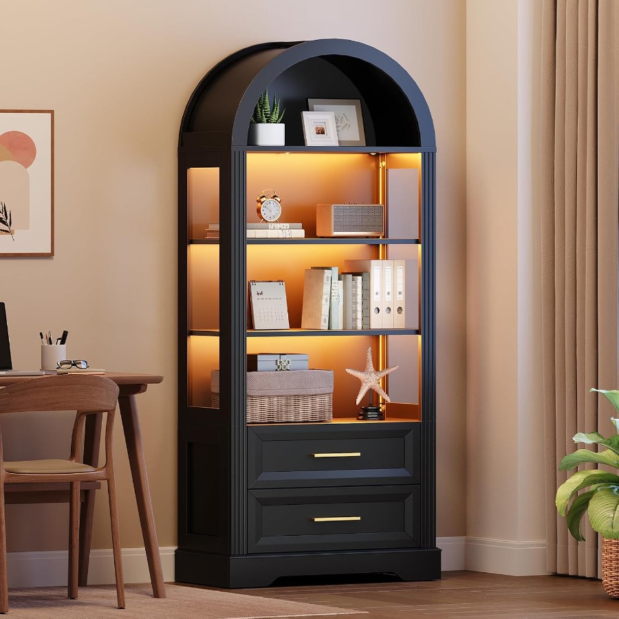 Display Cabinet, Tall Arched B - Books ulasan dan harga
