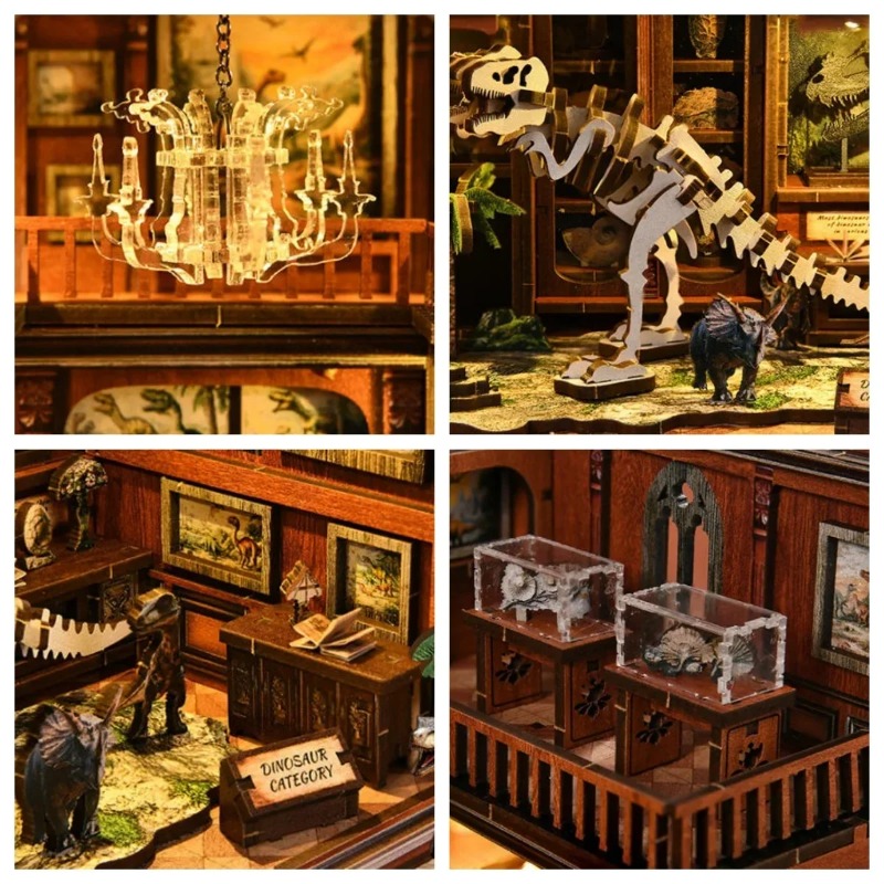 DIY Book Nook Shelf Insert Kit - Diy Wooden Book Nook Kit Shelf Insert ulasan dan harga
