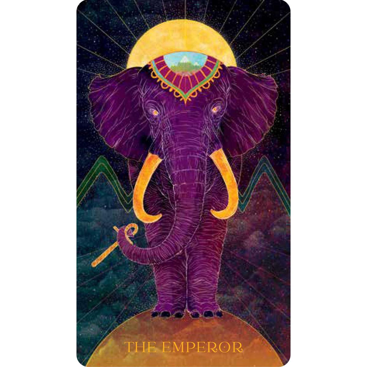 12x7 Cm Oriens Animal Tarot 78 - Tarot Deck With Guidebook ulasan dan harga