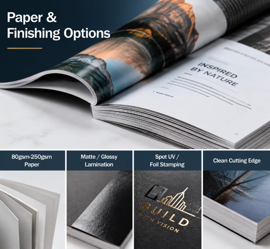 Custom Print Graphic Design Pr - Magazines ulasan dan harga