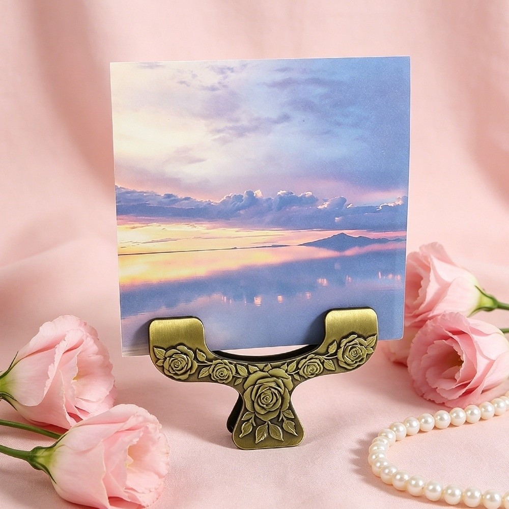 Vintage Carved Metal Book Clip - Stationery Books ulasan dan harga
