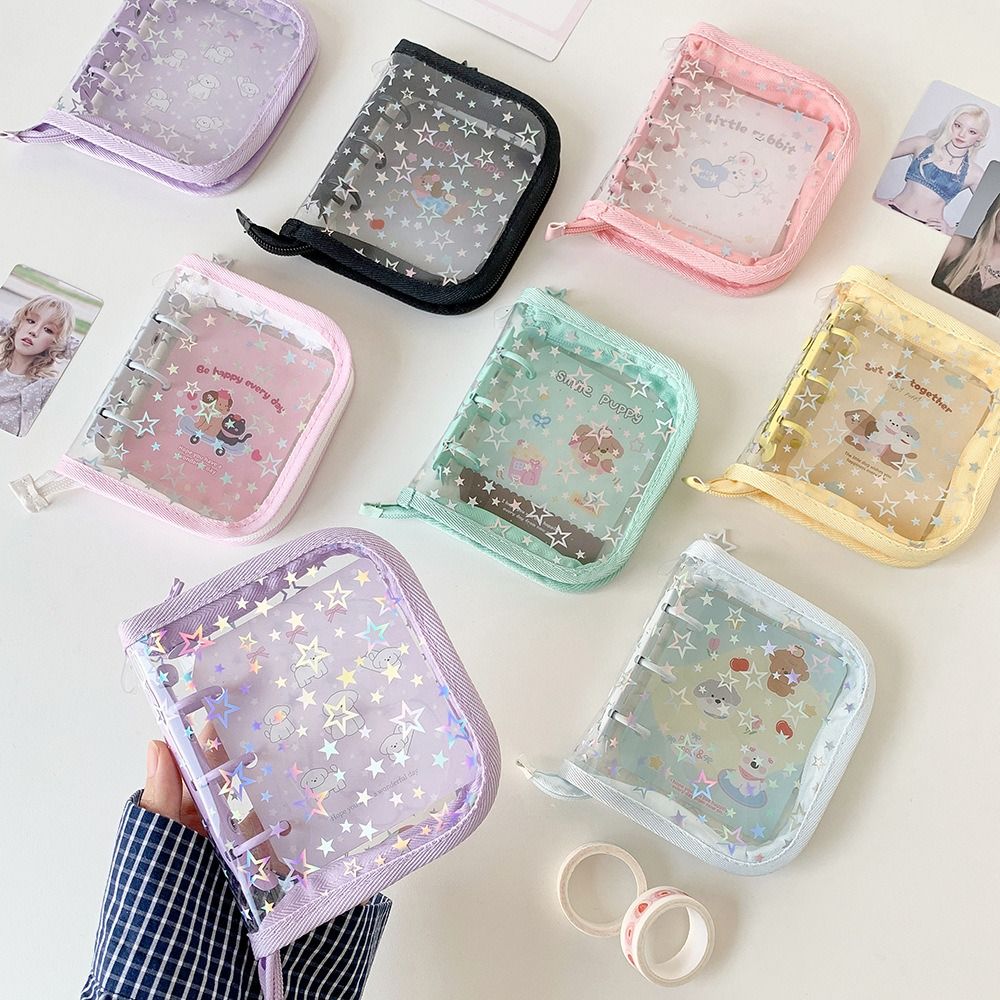 1pc INS PVC A8 Card Binder Sta - Kpop Photo Card Binder 3 Inch ulasan dan harga