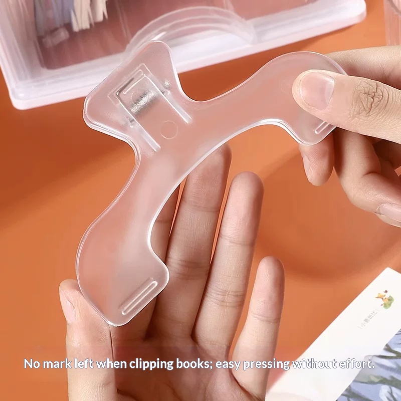 Frosted Transparent Book Page  - Stationery Books ulasan dan harga