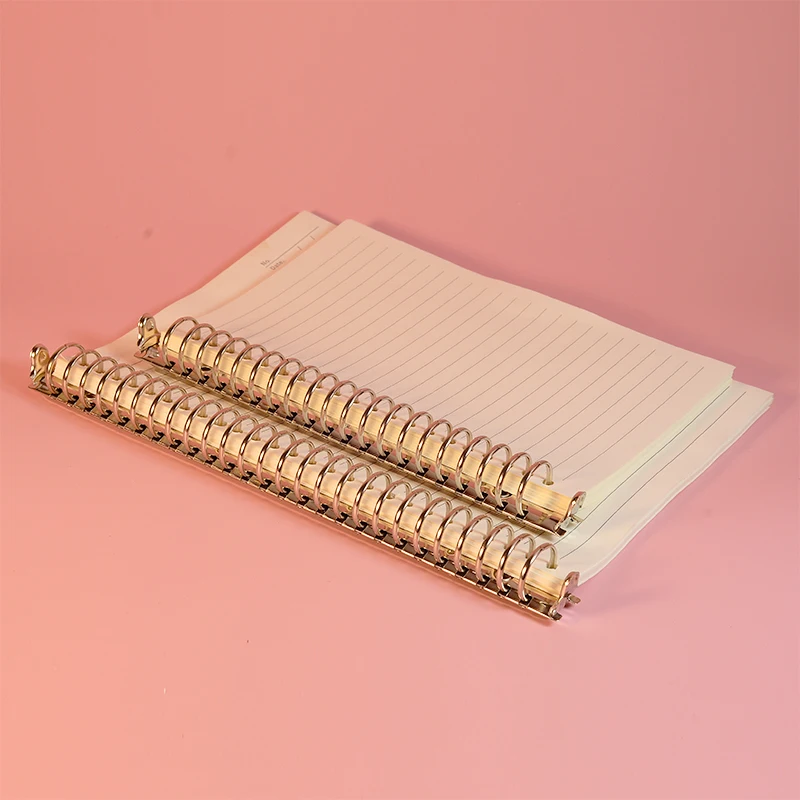 A5 B5 Stainless Steel Ring Bin - Stationery Books ulasan dan harga
