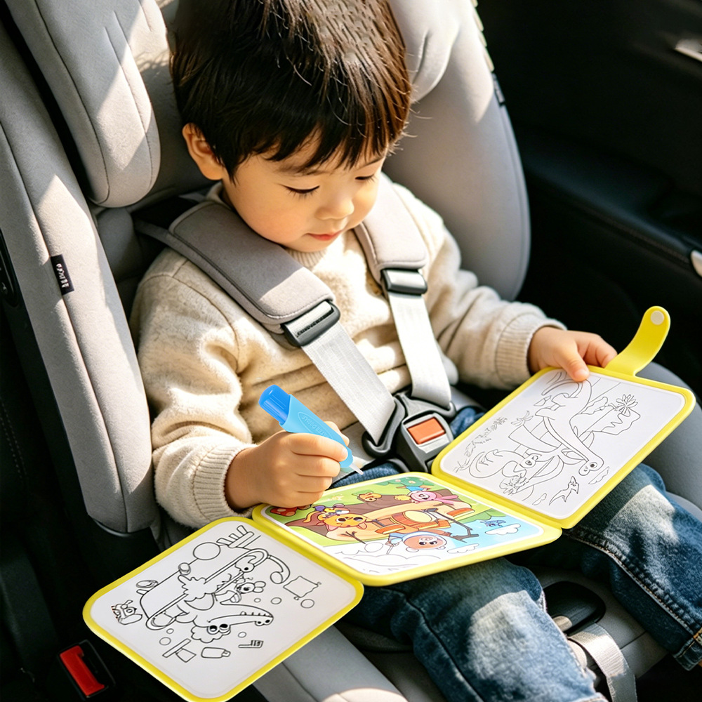 Magic Water Painting Book Reus - Reusable Water Magic Coloring Book ulasan dan harga