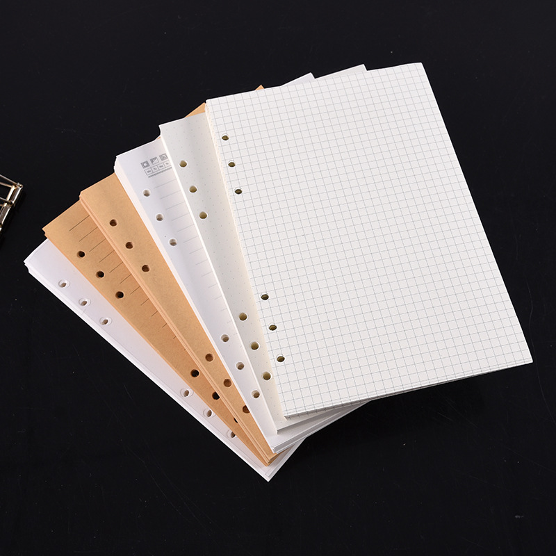 A5 A6 A7 Black Craft White  Lo - A5 Spiral Dotted Grid Notebook ulasan dan harga