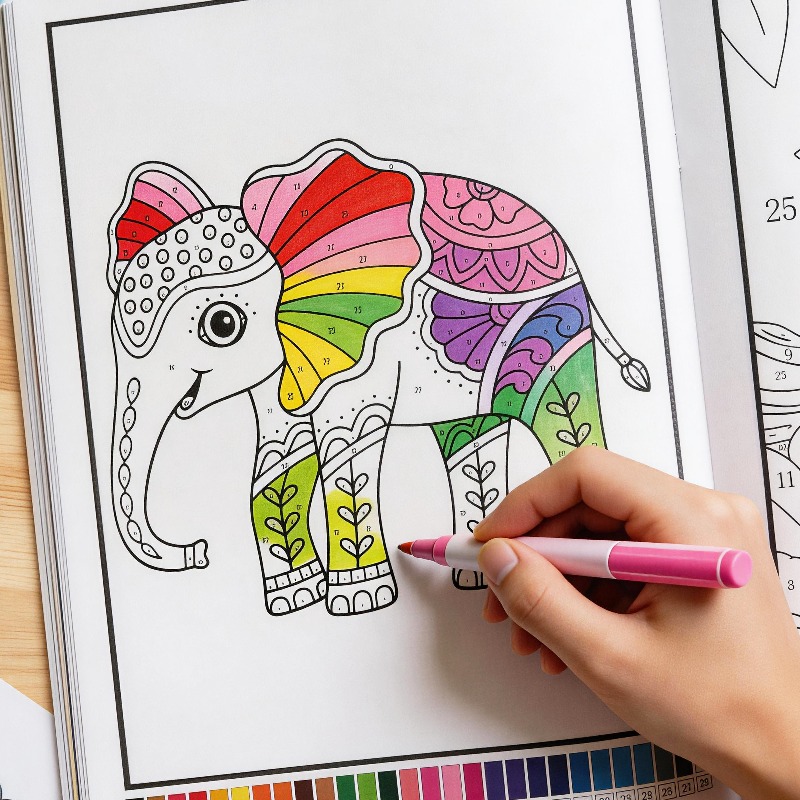 Adult Animal/plant Coloring St - Adult Coloring Book Stress Relief ulasan dan harga