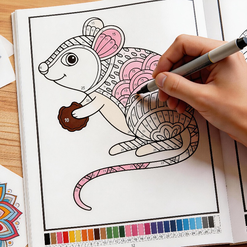 Adult Animal/plant Coloring St - Adult Coloring Book Stress Relief ulasan dan harga