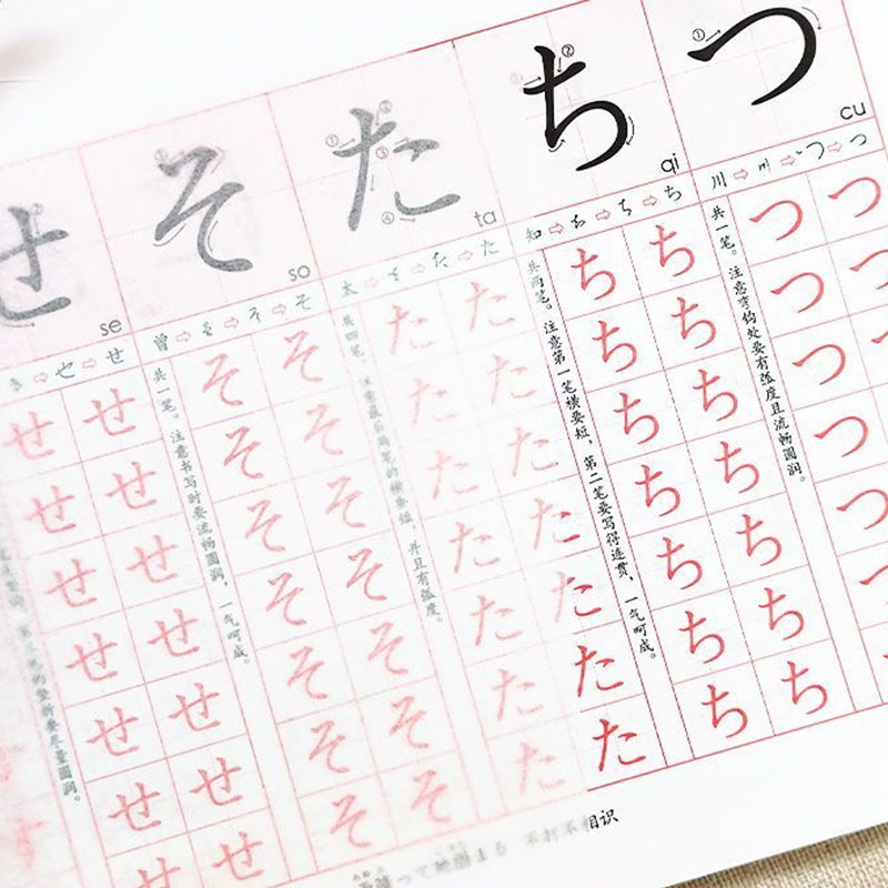 Zero Beginner Japanese Hiragan - Chinese Calligraphy Practice Book ulasan dan harga