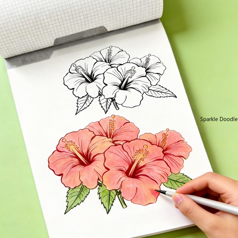 An Adult Decompression Flower  - Adult Coloring Book Stress Relief ulasan dan harga